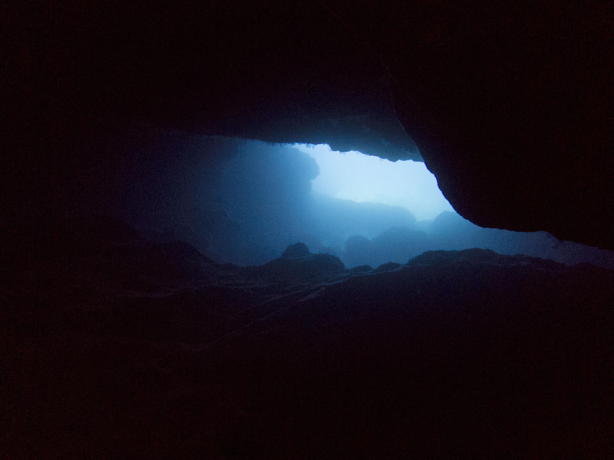 Inside Santa Marija Caves